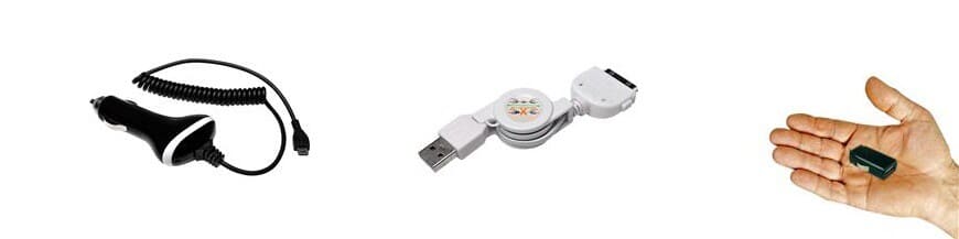 Charges and cables for smartphones and tablets