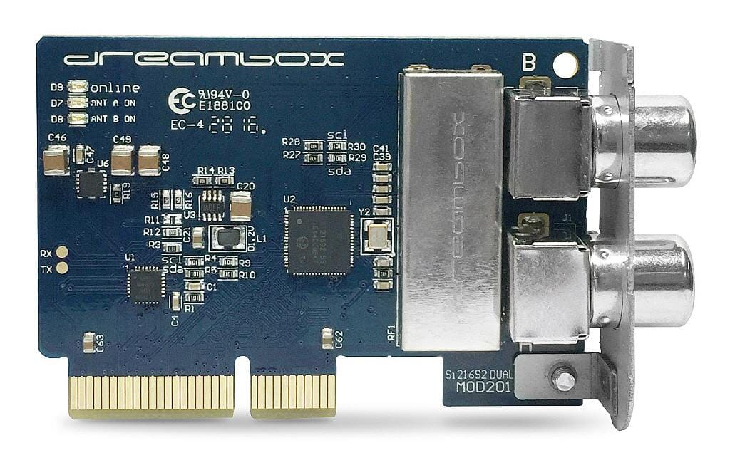 Reservedele til digitalmodtagere. Strømforsyninger og løse tunere DVB-C, DVB-T2 og DVB-S2
