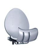Multibeam satellite dish