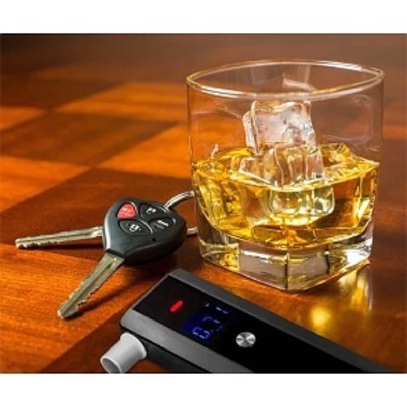 Alkotester breathalyzer alkometer - hurtig promille test Alkotester breathalyzer alkometer - hurtig promille test