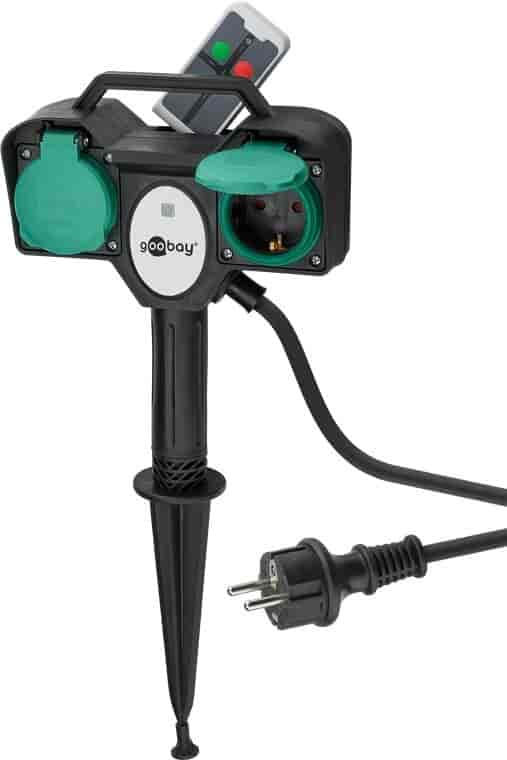 Socket on ground spike,...