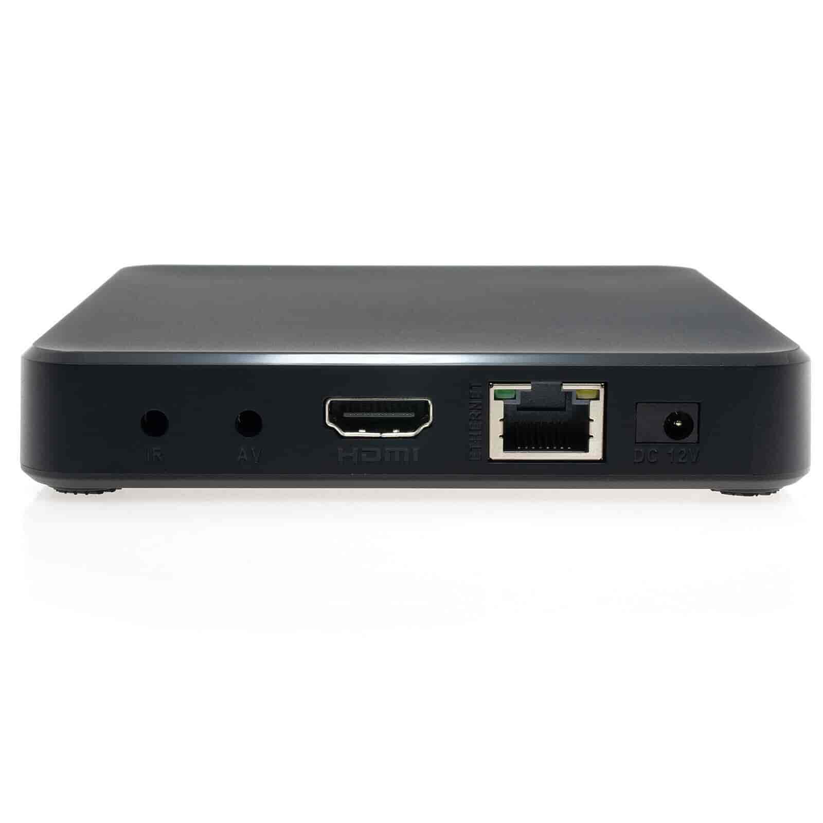 TVIP 605 SE S-Box IPTV 4K HEVC HD Multimedia Stalker IPTV Stream boxTVIP 605SE is an IPTV device with options to run both Linux or Android OS. Supports full 4K video, 2.4G and 5G wifi, HEVC and much more.TVIP S-Box v.605-SE is the latest development from TVIP, which combines the maximum of technical possibilities and integrated WiFi. The TVIP S-Box v.605 SE console meets all modern requirements for a multimedia device, including support for streaming media, video on demand (VoD), playback of high-quality digital channels, as well as access to OTT content (YouTube, Picasa, online cinema, weather forecast, social networks and others) and even includes a web browser. Supports TVIP, IPTVPORTAL, Stalker, HTML5/JS portals. Amlogic S905X quad core 2GHz, 8 GB flash.1 GB RAMTVIP