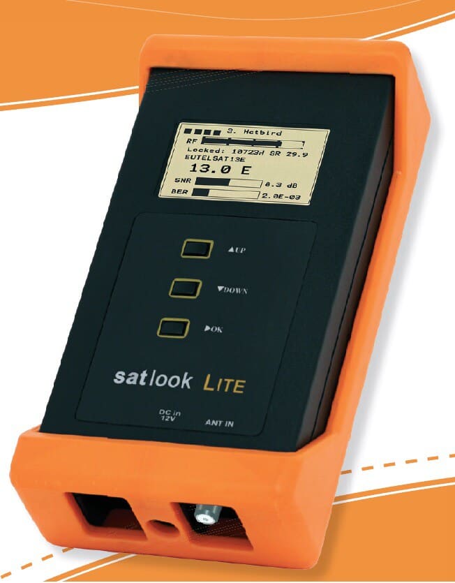 Satlook lite accu - Avanceret satellit finder.