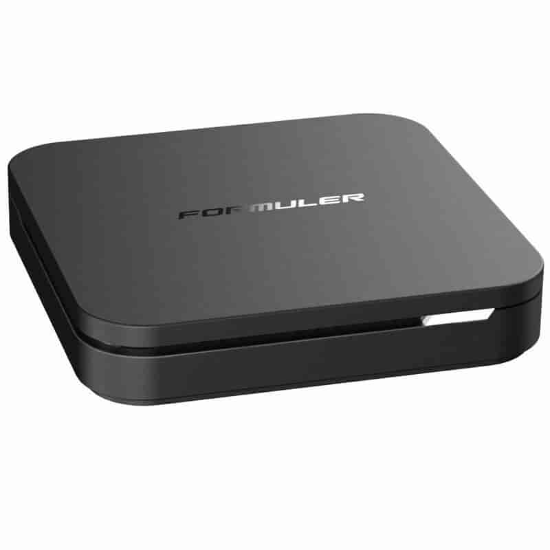 Formuler Z10 SE 4K Android 10 OTT IPTV Media-Streamer 2GB RAM 4GB Flash, WiFiFormulerIPTV modtagere Sort Den hurtigste Formuler-enhed nogensinde med 2 GB RAM og 4 GB lagerplads. Den helt nye Formuler Z10 SE mediestreamer gør det nemt at opleve indhold af høj kvalitet på den store skærm. De 2 GB RAM gør det muligt for de mest krævende applikationer at køre problemfrit. Embedded Widevine Level 1 DRM giver adgang til premium ultra high definition-indhold. 4K UHD Media Streamer, Android 10.0, Dual Band Wifi 2.4G/5G, 100MB Ethernet, Quad Core CPU, 4 GB lagerplads (Flash), 2 GB DDR4 RAM, H.265 HEVC, 1x USB