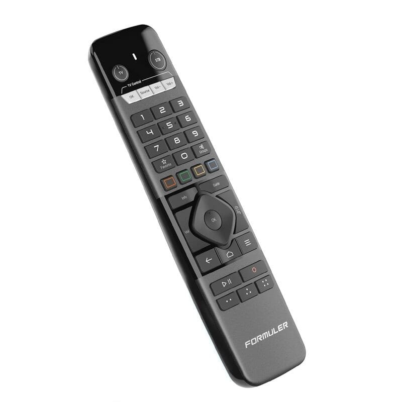 Formuler GTV-IR1 RCU IR remote control for all Formular receivers with Universal TV ControlThe new infrared remote control, Formuler GTV-IR1, is optimized to easily control all necessary functions of your Formuler streaming device and your TV. Fits all Formula receivers with Universal TV Control.Formuler