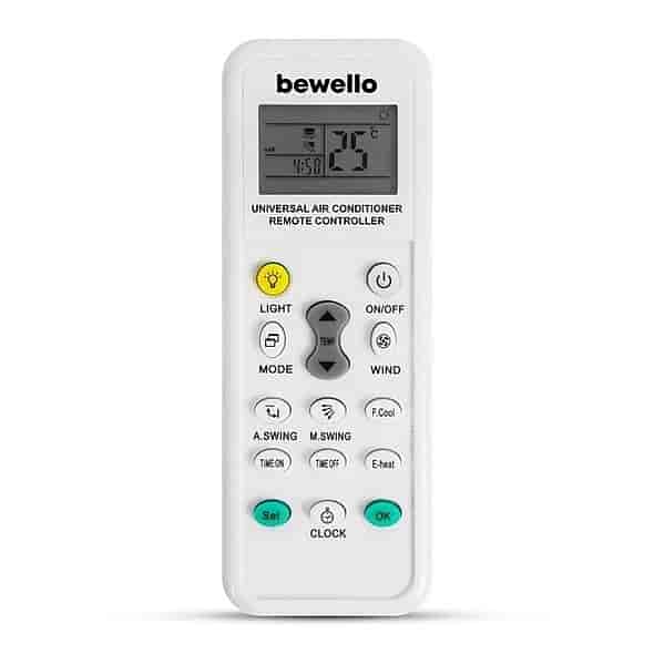 Universal remote control for heat pump - air conditioningUniversal remote control that fits almost all heat pumps and air conditioning systems. An excellent solution if your original remote control is lost or damaged. Learning is easy as the remote control only needs to be set to the correct code according to the accompanying code list. The remote control is compatible with a wide range of heat pump manufacturers, including Gree, Midea, Hisense, Hitachi, Panasonic, Fujitsu, Sharp,Daikin,Whirlpool, Electrolux, Sanyo, Mitsubishi, LG, Samsung and Toshiba. Note that the original remote control is not necessary to pair the remote control with your heat pump. Simple and convenientN.A.