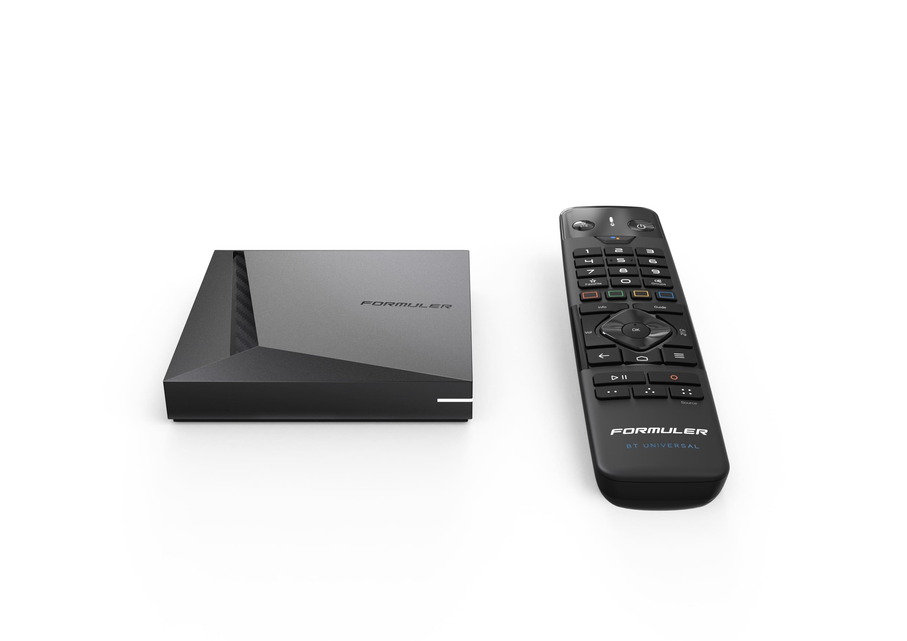 Formuler Z11 Pro Max BT1Formuler Z11 Pro Max BT1 Edition is a powerful 4K smart multimedia IPTV receiver. The Formula Z11 Pro 4K runs on the Android 11 operating system and brings some new features such as MYTVOnline 3 Media Viewing Client, Wifi 6, 1GB LAN and its RealTek RTD1319C CPU. The Z11 Pro Max BT1 Edition also has a Mali-G57 MC1 GPU, as well as 4 GB DDR4 RAM memory and 32 GB eMMC Flash. The storage space can be easily and conveniently expanded using a micro SD card. HDR compatibility allows you to receive a larger color spectrum and therefore reproduce very realistic color images. The dual-band 2x2 AC WiFi module can also play internet content. This exclusive BT1 version of the Formuler Z11 Pro Max is not just an upgrade, it is a technological leap that sets a new standard for streaming devices.Formuler