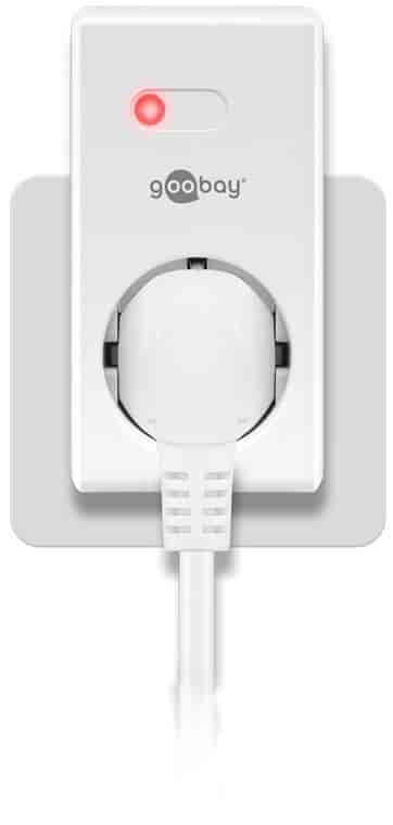 Remote control socket - extension. White, 230V 1100WHave you already invested in our basic set with remote control socket, item number 98769, and would like to expand with more remote-controlled sockets?. Then this smart add-on is just for you. This remote control socket is designed to act as an accessory to your existing kit and allows you to remotely control additional electrical appliances and lamps.goobay