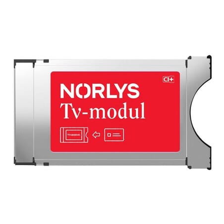 NORLYS TV-MODUL CI+ V1.4 HD (Boxer TV). Nyeste version af TV moduler til Norlys / Boxer TV via antenne