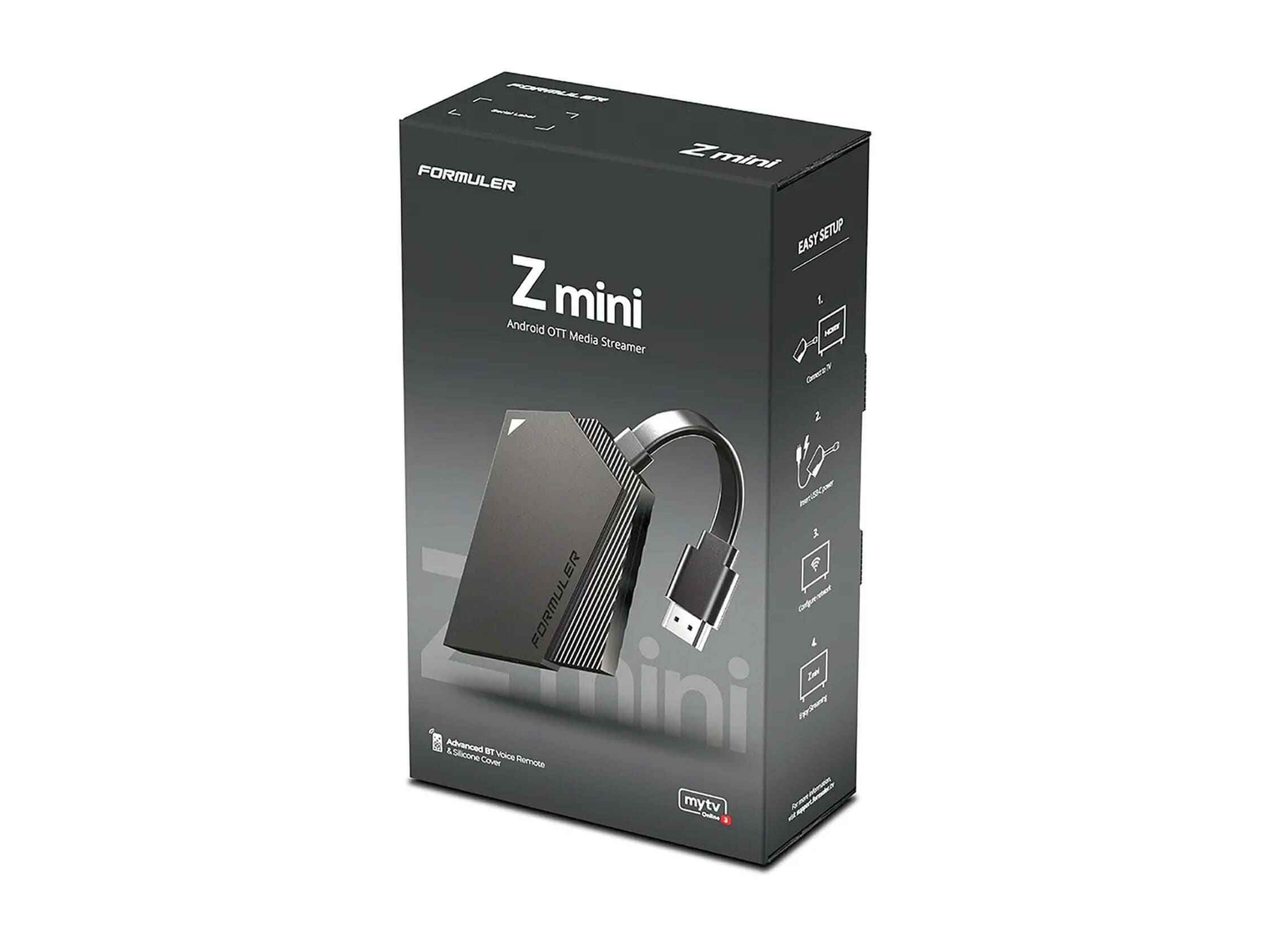 Formuler Z Mini Android 12 4K Multimedia Player-Ultimativ underholdning til dit hjemFormulerFormuler Oplev ultimativ underholdning med Formuler Z Mini Android 12 4K UHD! Denne kraftfulde medieafspiller har 2GB RAM, 8GB flashlager og understøtter 4K Ultra HD ved 60fps. Udstyret med Android 12, dual-band WiFi og Bluetooth 5.0 tilbyder den hurtig navigation og problemfri streaming. Den medfølgende Bluetooth-fjernbetjening giver nem kontrol, og HDMI-forbindelsen sikrer enkel opsætning. Understøtter avancerede videoformater som AV1 og H.265. Perfekt til streaming, gaming og apps. Køb Formuler Z Mini og forvandl dit TV til et smart mediecenter!