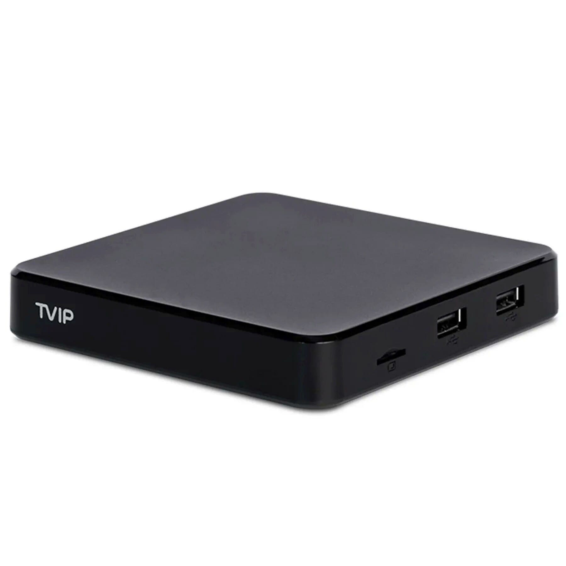 TVIP S-Box v.705 BT 4K UHD Android 11 IP-Receiver with Bluetooth remoteThe TVIP S-Box v.705 BT 4K UHD Android 11 IP Receiver offers a premium entertainment experience with stunning 4K UHD resolution and HDR for lifelike detail. Powered by the fast Amlogic S905W2 Quad-Core processor, it ensures smooth performance, supported by 1 GB RAM and 8 GB Flash storage. The built-in Dual-WiFi (2.4 &amp; 5 GHz) and Ethernet guarantee stable streaming, while the Bluetooth remote control provides effortless navigation without the need for direct line of sight. With Android 11, access your favorite apps and streaming services with ease. Compact and versatile, this device supports SD, HD, and UHD IPTV streaming and advanced video formats like AV1 and H.265. Perfect for modern home entertainment setups.TVIP