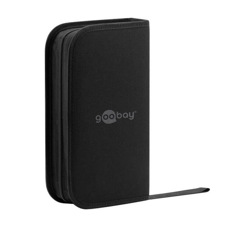 Goobay soldering iron kit 12 pcs 60 W 100-500 C with caseGoobay soldering iron kit (12 pcs) is a complete soldering set for anyone who wants a reliable soldering iron with essential accessories in one compact case. The soldering iron offers 5 temperature settings (100-500 C / 25-60 W) and is suitable for soldering wires and connectors as well as electronics and PCBs. Includes extra soldering tips, a desoldering pump, stand with sponge, wire stripper and tweezers, so you can get started right away. Choose a soldering iron kit that is ready to use from day one.goobay