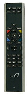 Digiality R2 fjernbetjening, original.