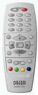 Remote for Dreambox 500 S/C/T and Dreambox 500 Plus