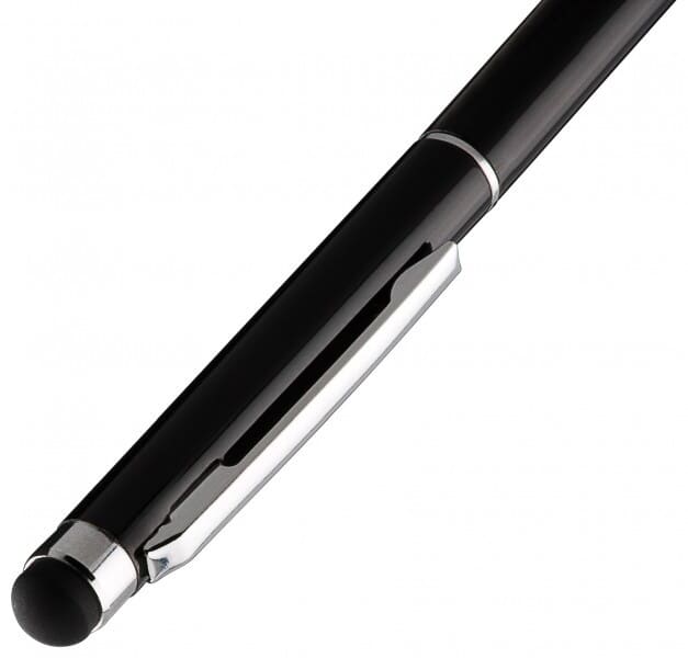 Touchpen til smartphones, med kuglepen.
