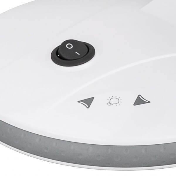 Luplampe, bordlampe med forstørrelsesglas, LED lys,100 mm.