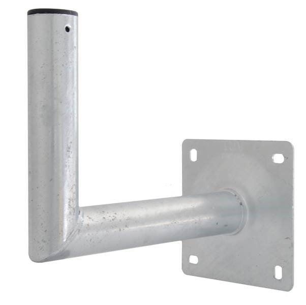 Vinkelbeslag til montering af parabolantenne. Ø50 x 350 mm.