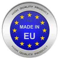 Vinkelbeslag / beslag Ø50 x 650 mm. stål. Høj kvalitet - fremstillet i EU.