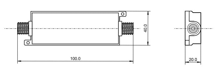 LTE / 4G spærrefilter Indendørs/udendørs - undgå forstyrrelser af dit DVB-T TV signal (F-hun/F-hun tilslutning)