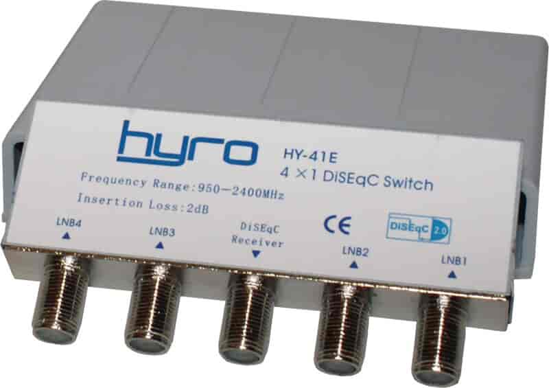 DiSEqC switch 4-1, Hyro, version 2.0