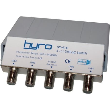 DiSEqC switch 4-1, Hyro, version 2.0