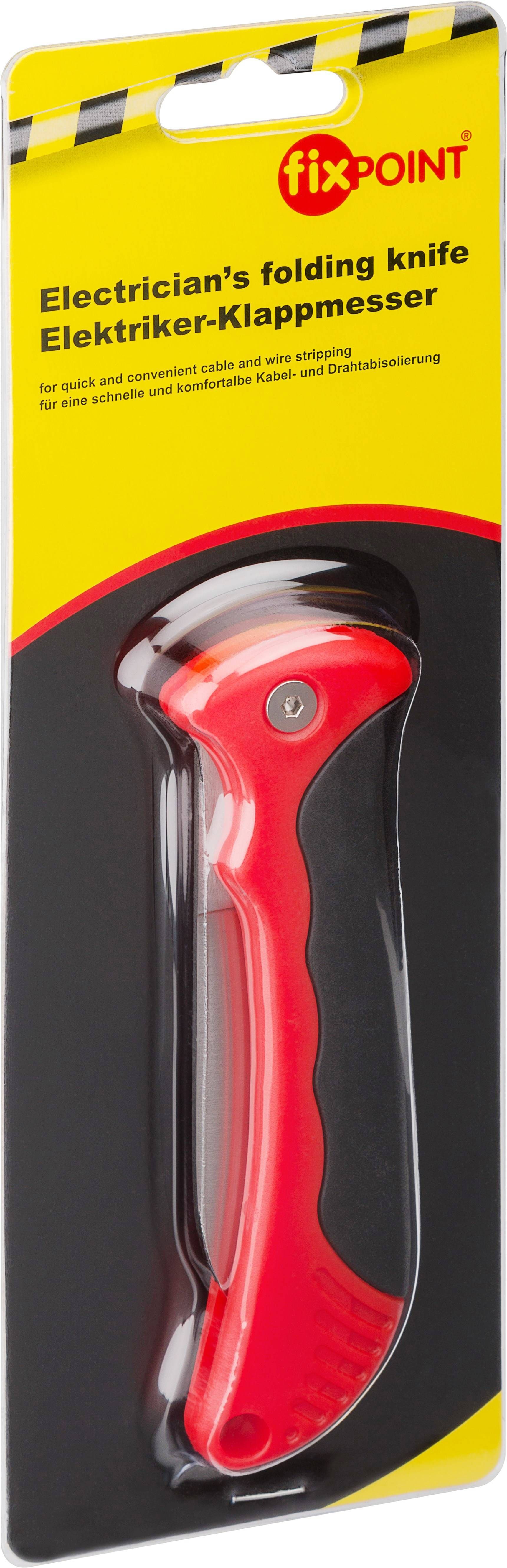Elektrikerkniv - Foldekniv med afisoleringsriller.