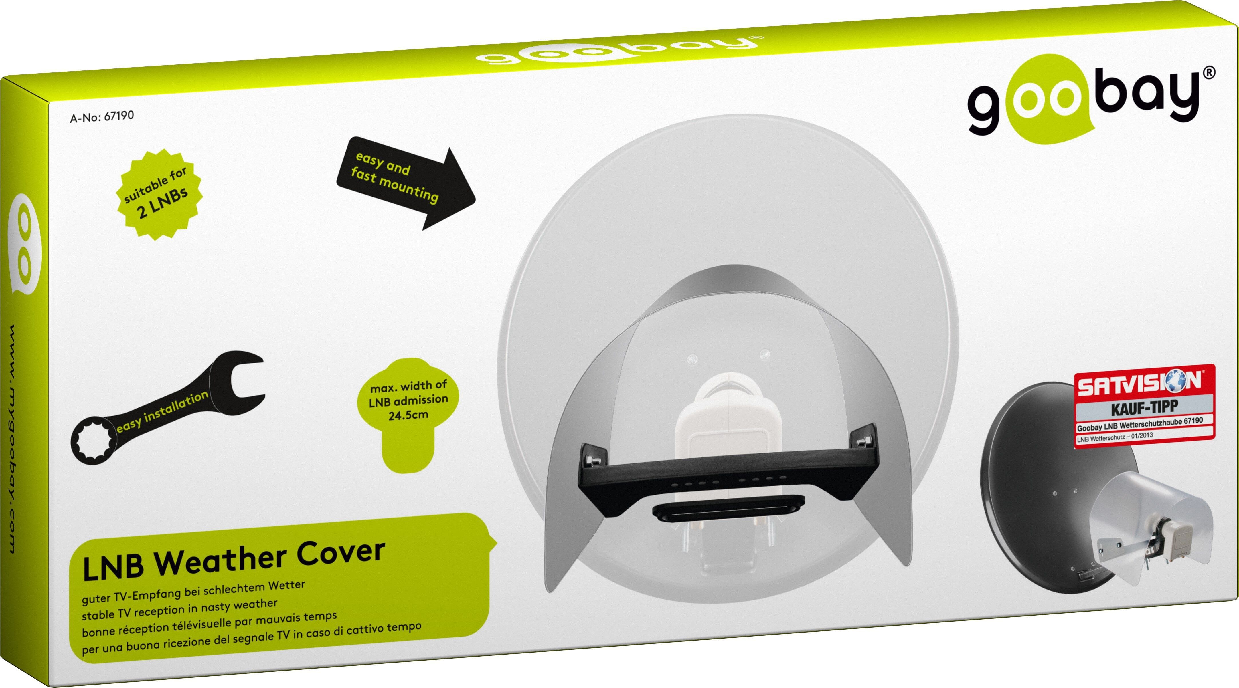 LNB Weather Cover, UV resistant.