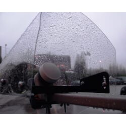 LNB cover (paraply) Slip for at skulle fjerne sne fra LNB hovedet, det er nemt, billigt og hurtigt.