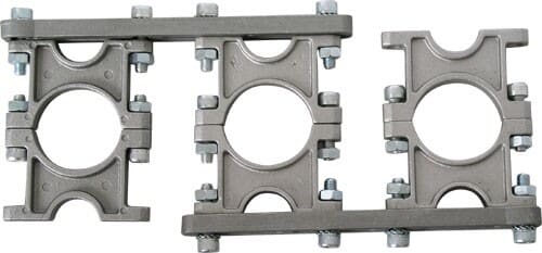 Multifeed 3 til parabolantenne. Universal multifeedholder i vejrbestandigt aluminium.Fastgøres til eksisterende LNB