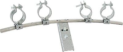 Multifeed 4 - beslag der kan udvide din parabol til ialt 4 SAT positioner. Til firkantede feedarme.