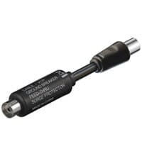 Galvanic breaker, galvanic seperator prevents mass bursts and seperates ground of antenna and receiver.