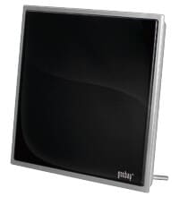 Indendørs antenne med forstærker til digital TV, VHF / UHF / DAB+. DVB-T/T2