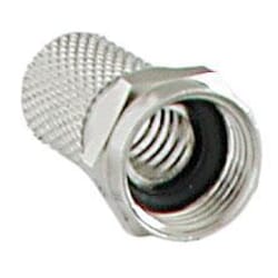Twist-ON F-connector for antenna 