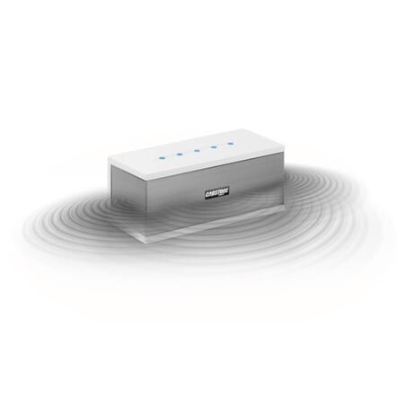 SoundBlock - elegant Bluetooth højttaler 360° lydfelt, hvid