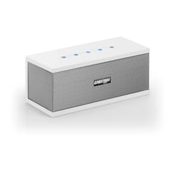 SoundBlock - elegant Bluetooth højttaler 360° lydfelt, hvid