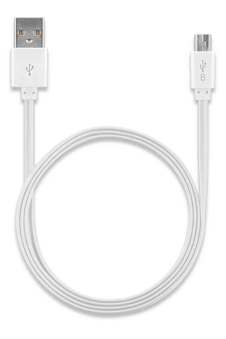 Bluetooth højttaler 360° lydfelt, hvid. Denne Bluetooth højttaler har en driftstid på op til 10 timer. Ladning sker via det medf
