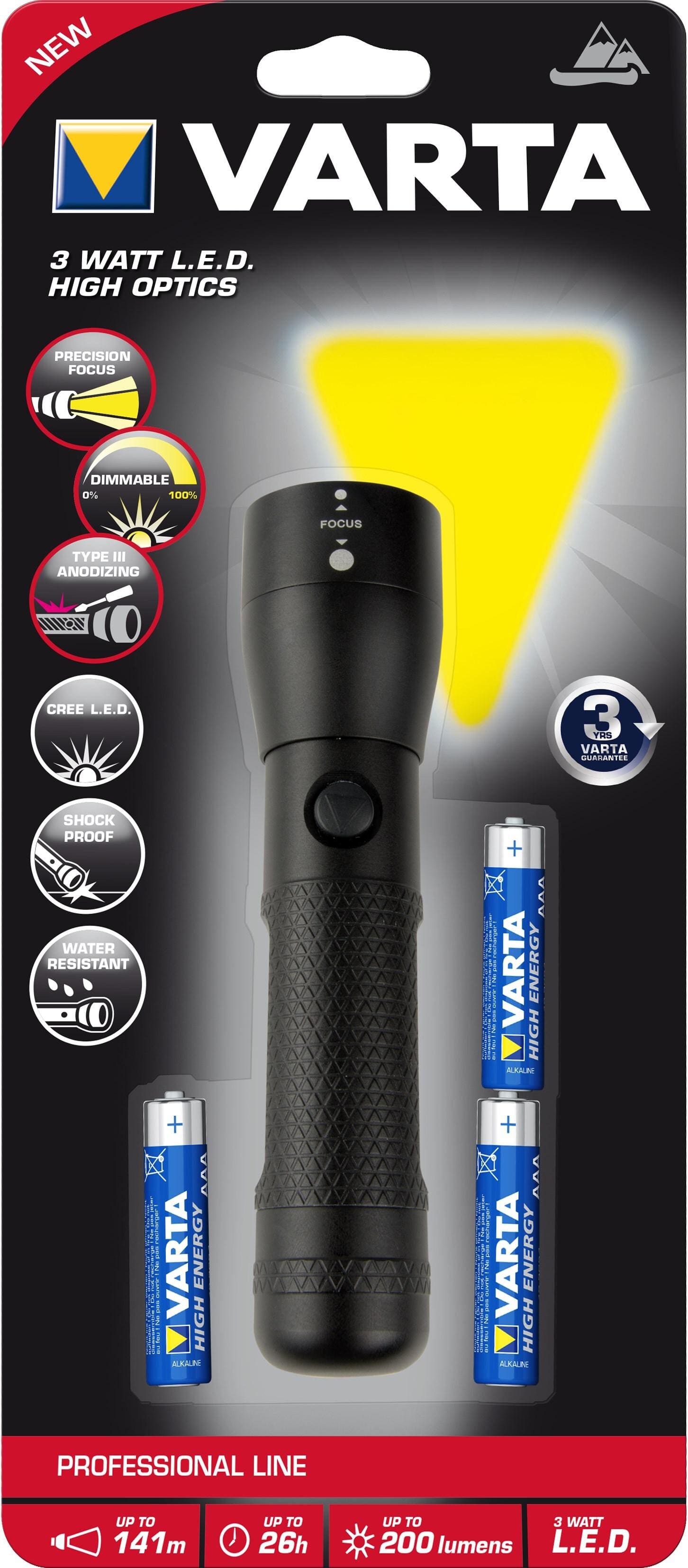 Varta torch,LED High Optics Light