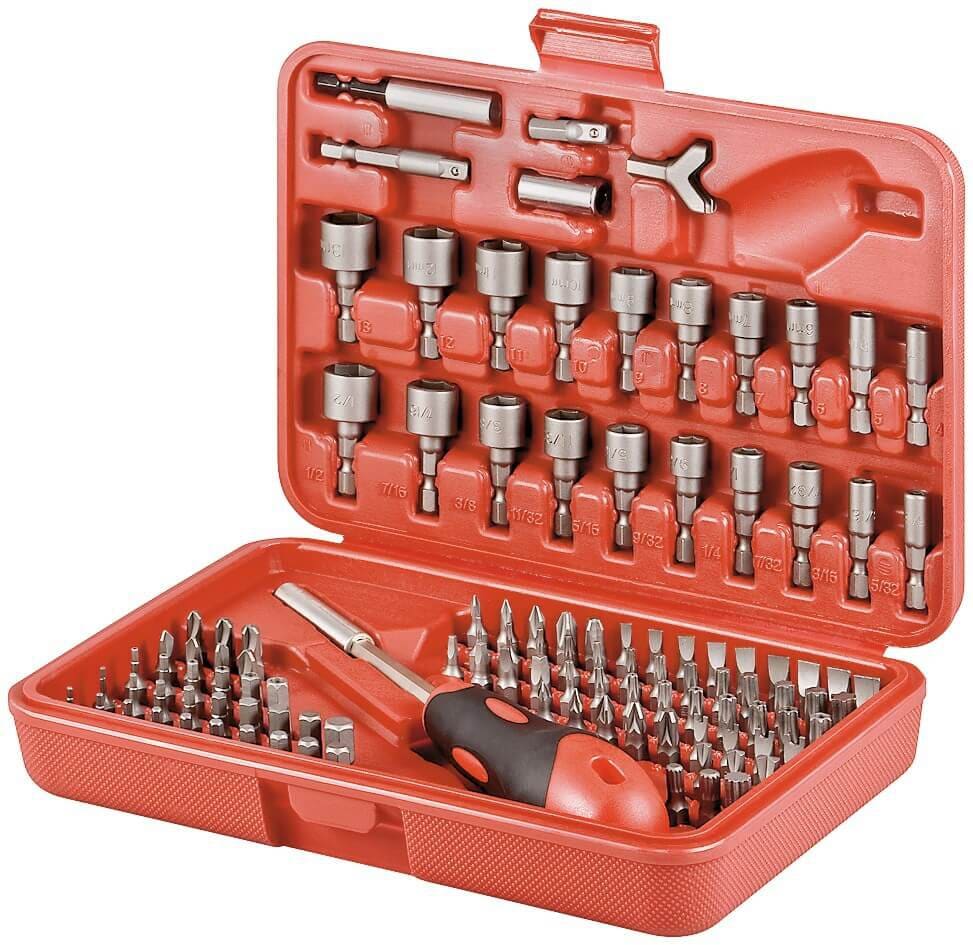 BIT BOX 113 PCS. PRO S2 steel