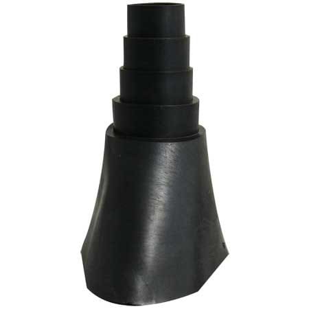 Manchet f. tagafdækning,sort 38-60 mm