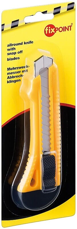 allround knife with snap off blade