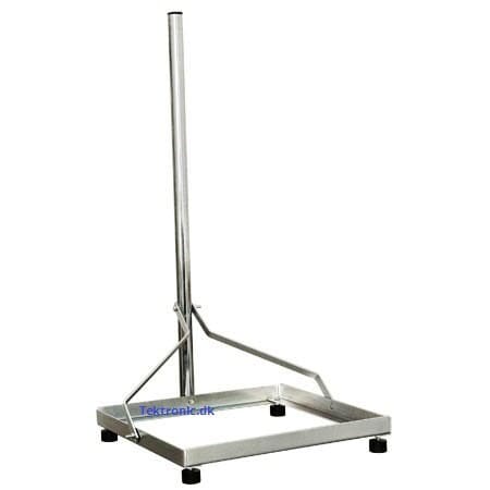 Mast for satellite dish - mobile use. Alumium.