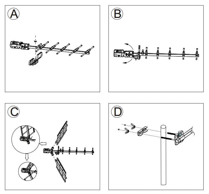 Maximum UHF antenne type UHF15A LTE