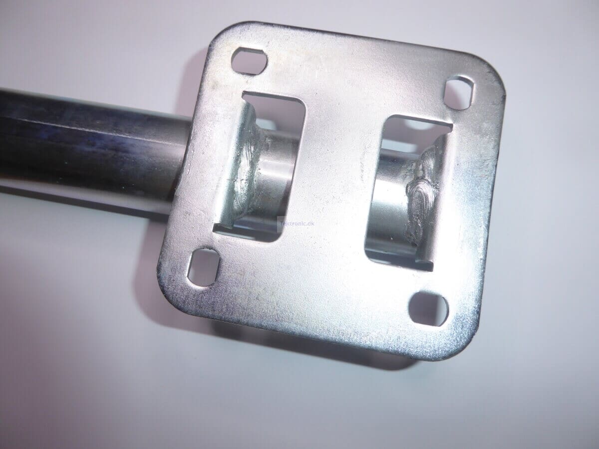 Balkon altan beslag Ø38 mm. venstre