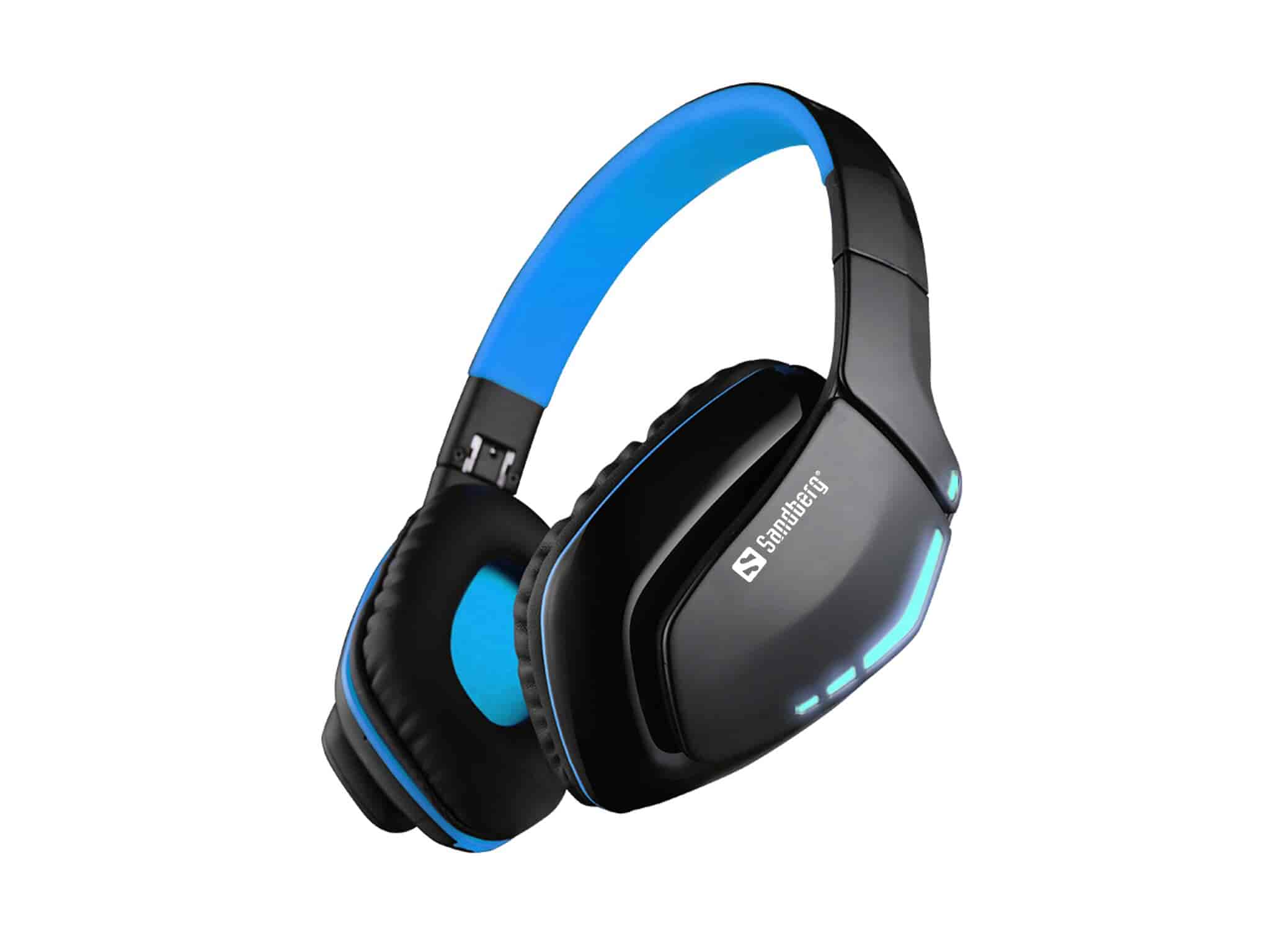 Sandberg Blue Storm Wireless HeadsetThe Sandberg Blue Storm Wireless Headset connects wirelessly to a Bluetooth device such as a mobile phone or tablet computer. Remote control your Bluetooth device with the track and volume controls on the headset. The built-in battery gives 10 hours of playback. Allows you to make hands-free and wireless calls.Sandberg