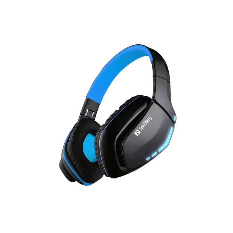 Blue Storm trådløst Bluetooth headset - fed lyd uden ledninger. Blue Storm trådløst Bluetooth headset - fed lyd uden ledninger.