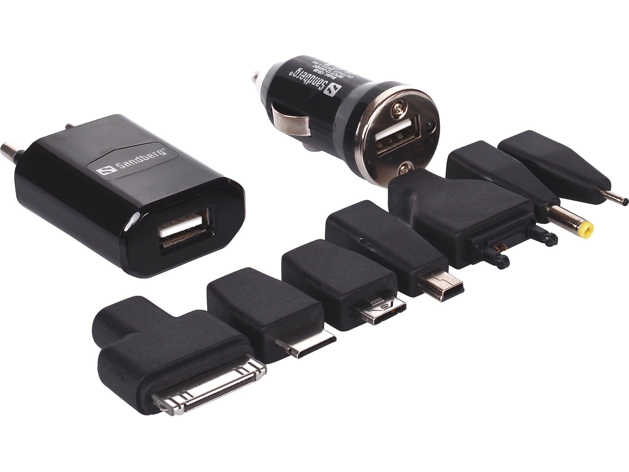 Sandberg Charge Kit AC+Car 1A