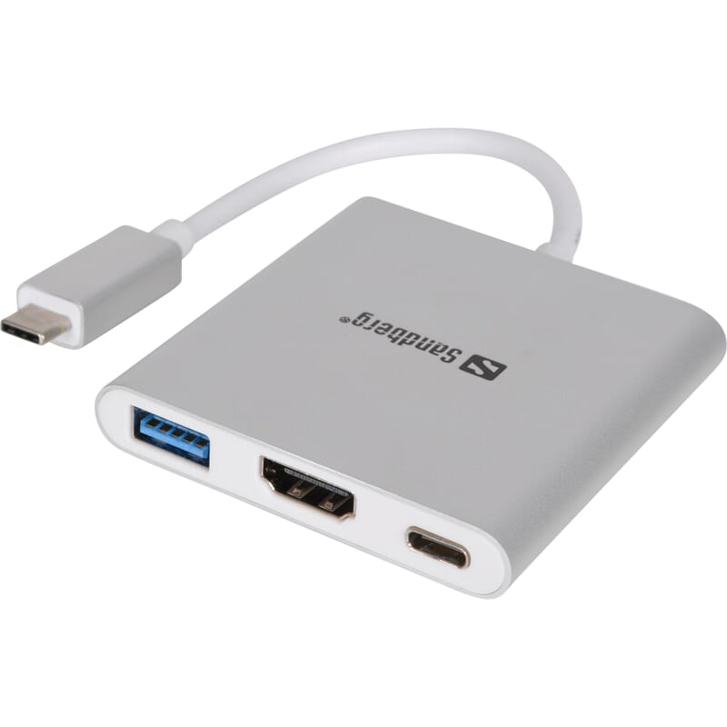 USB-C til HDMI - Mini Dock HDMI+USB 