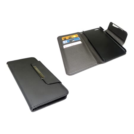 Sandberg Flip wallet iPhone 6 Plus BlckKeep your phone protected and your credit cards and notes safe in the Sandberg Phone Wallet. All you need, well organized and always at hand.Sandberg