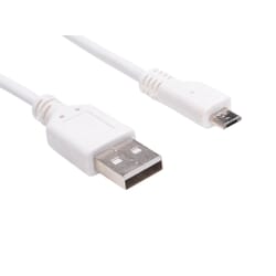 Sandberg MicroUSB Sync/Charge Cable 3mSandbergOpladere og kabler Med Sandberg Sync and Charge Cable kan du synkronisere med PC’en og få ladet batteriet op fra PCeller en lader med USB udgang.