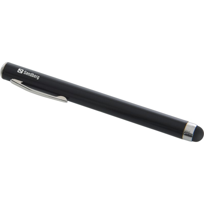 Sandberg Tablet StylusThis stylus pen makes life with your tablet easier. It lets you hit the letters more accurately, and you can now also use your tablet for drawing and handwritten notes. The pen also works well with smartphones.Sandberg
